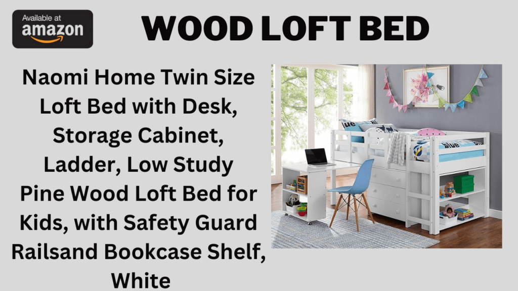 Wood Loft Bed