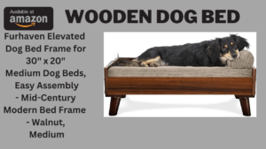 Wooden Dog Bed