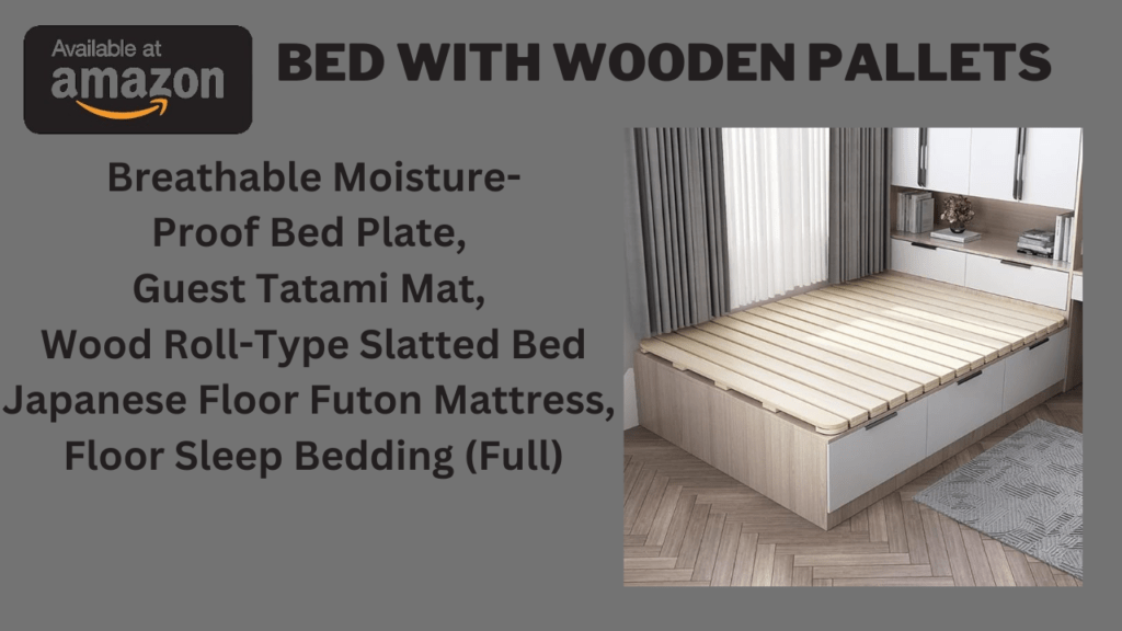 Bed with Wooden Pallets