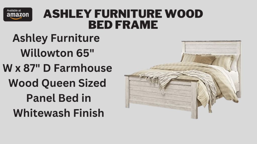 Ashley Furniture Wood Bed Frame