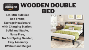 Wooden Double Bed